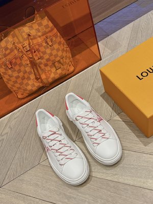Louis Vuitton Top Skateboard Shoes White Unisex Summer Collection