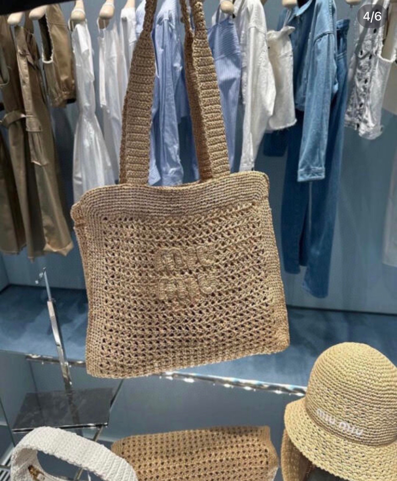 Shop Now
 MiuMiu Bags Handbags Straw Woven Vintage