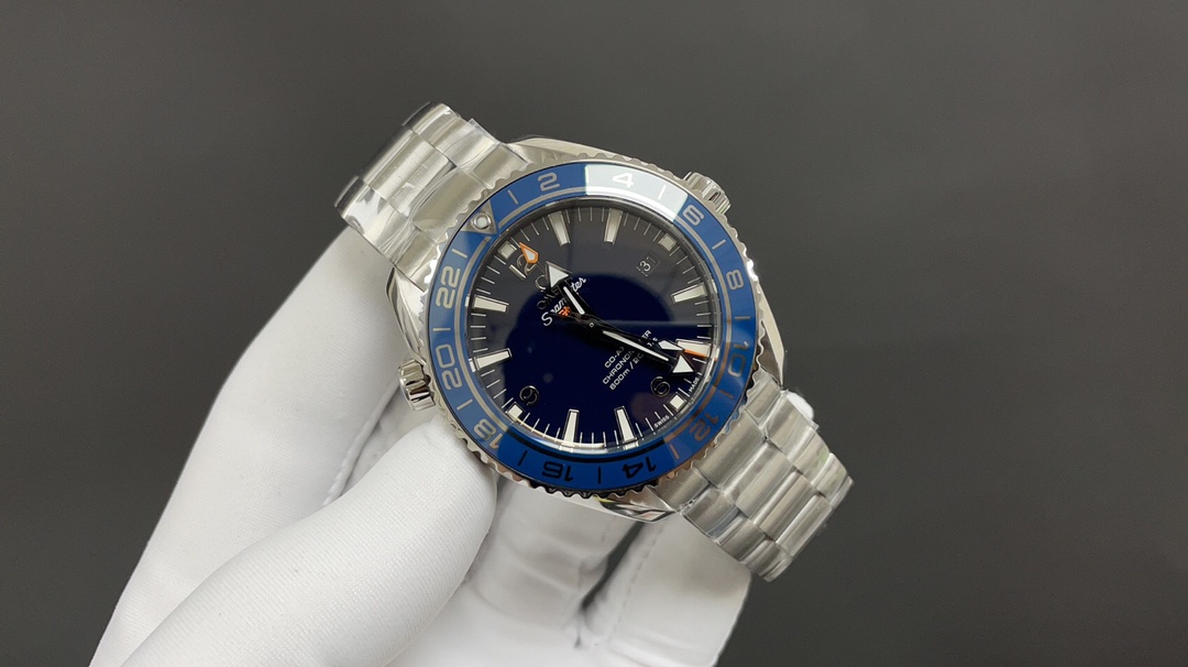 Omega 欧米茄 海洋宇宙600 蓝43.5mm 自动上链机械机芯