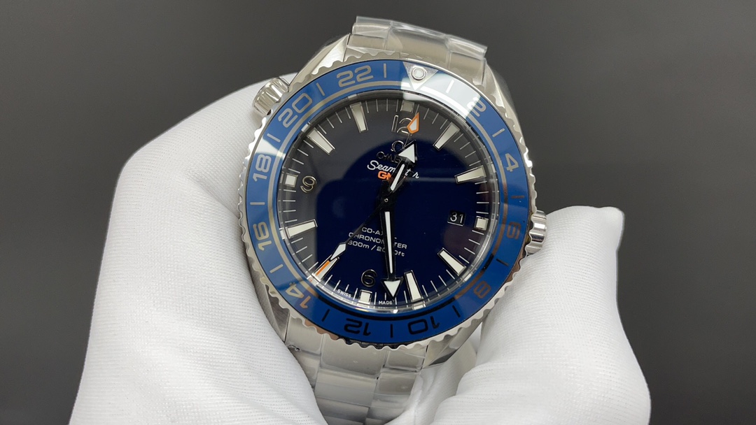 Omega 欧米茄 海洋宇宙600 蓝43.5mm 自动上链机械机芯