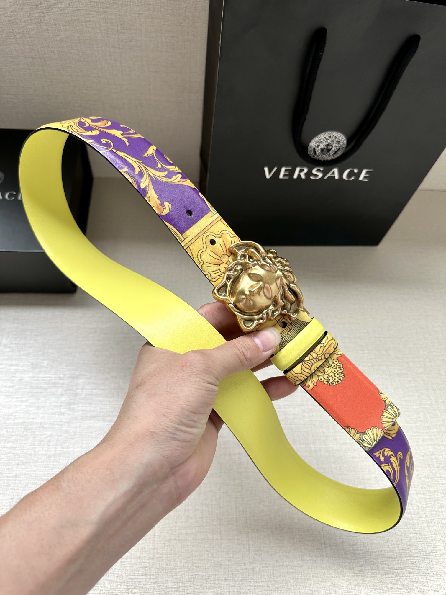 宽度4.0cmVERSACE范思哲此
