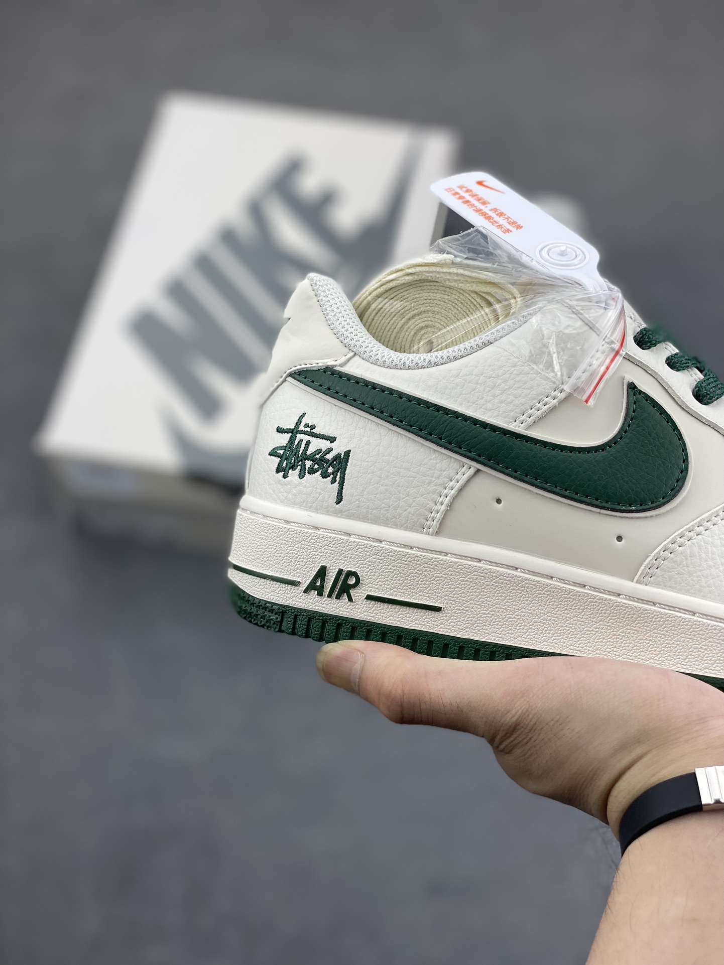 Nike Air Force 1 '07 Low Stussy Collab White Green Limited Edition 6 i1688321414 6990 4