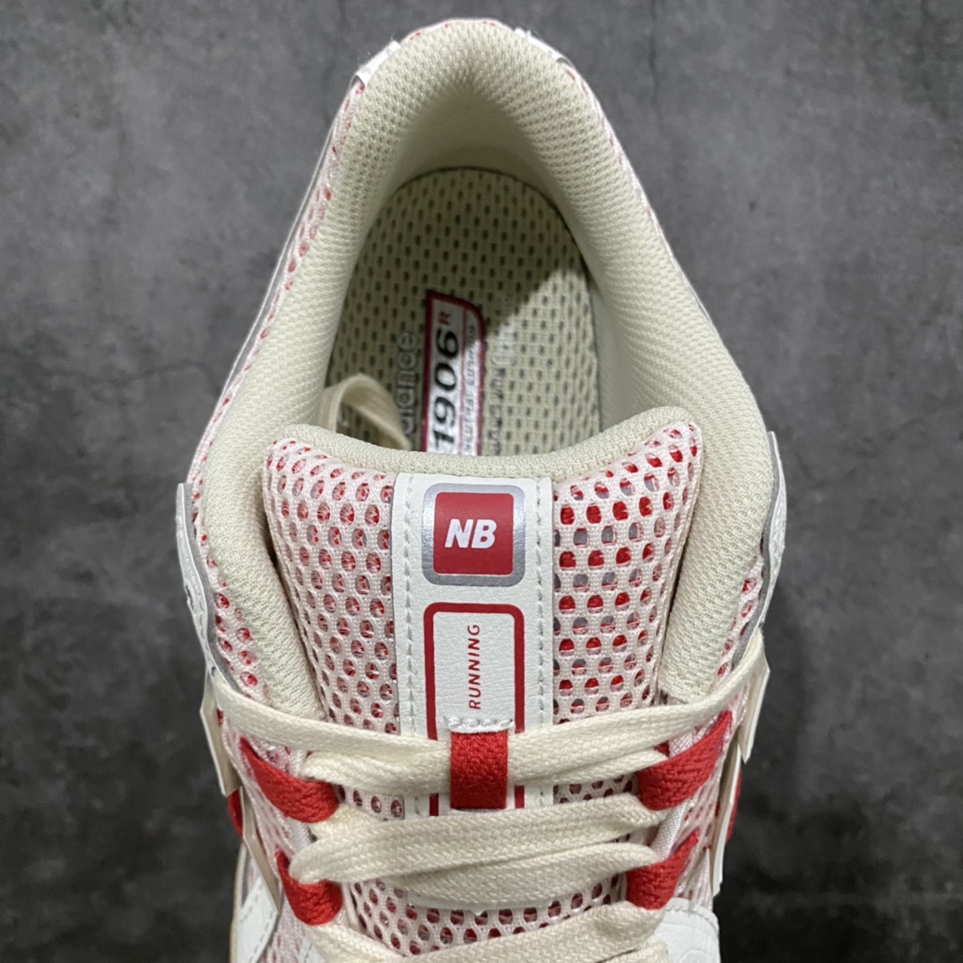 图片[8]-【M版纯原】新百伦New Balance NB1906 M1906RO 白红 全套原楦原纸板原厂数据开发 进口三明治网面 原装进口皮料正确绒感卡色 正确中底拉帮中底网布细节 原厂标裁 带紫光防伪 定制后跟透明水晶模块 冲裁组合 大底贴合程度胶水上色把控完美 整洁度挑战全网艺术家 多道序QC把关品质完善 匠心打造 耗时两个月开发完成 工艺极其复杂难度可想而知 新开独立私模大底 全网唯一正确六层组合大底 高端零售专供产物Size：36 36.5 37 37.5 38 38.5 39.5 40 40.5 41.5 42 42.5 43 44 44.5 45 46.5 47-莆田鞋批发中心