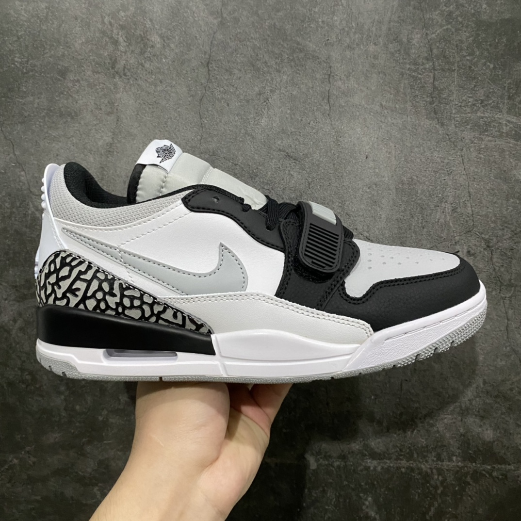 【小绿X版】Air Jordan Legacy AJ312 烟灰色 CD7069-105目前市场最好版本 优于之前各代号版本n最新原鞋开发 独家鞋底模具 目前市场最正确版型 后跟处饰有标志性爆裂纹覆盖层 正确官方原盒原配整洁度一流 鞋身采用了头层皮制作 平台电商直供首选 售后超低  尺码：36 36.5 37.5 38 38.39 40 40.5 41 42 42.5 43 44 44.5 45 46 47.5-莆田鞋批发中心