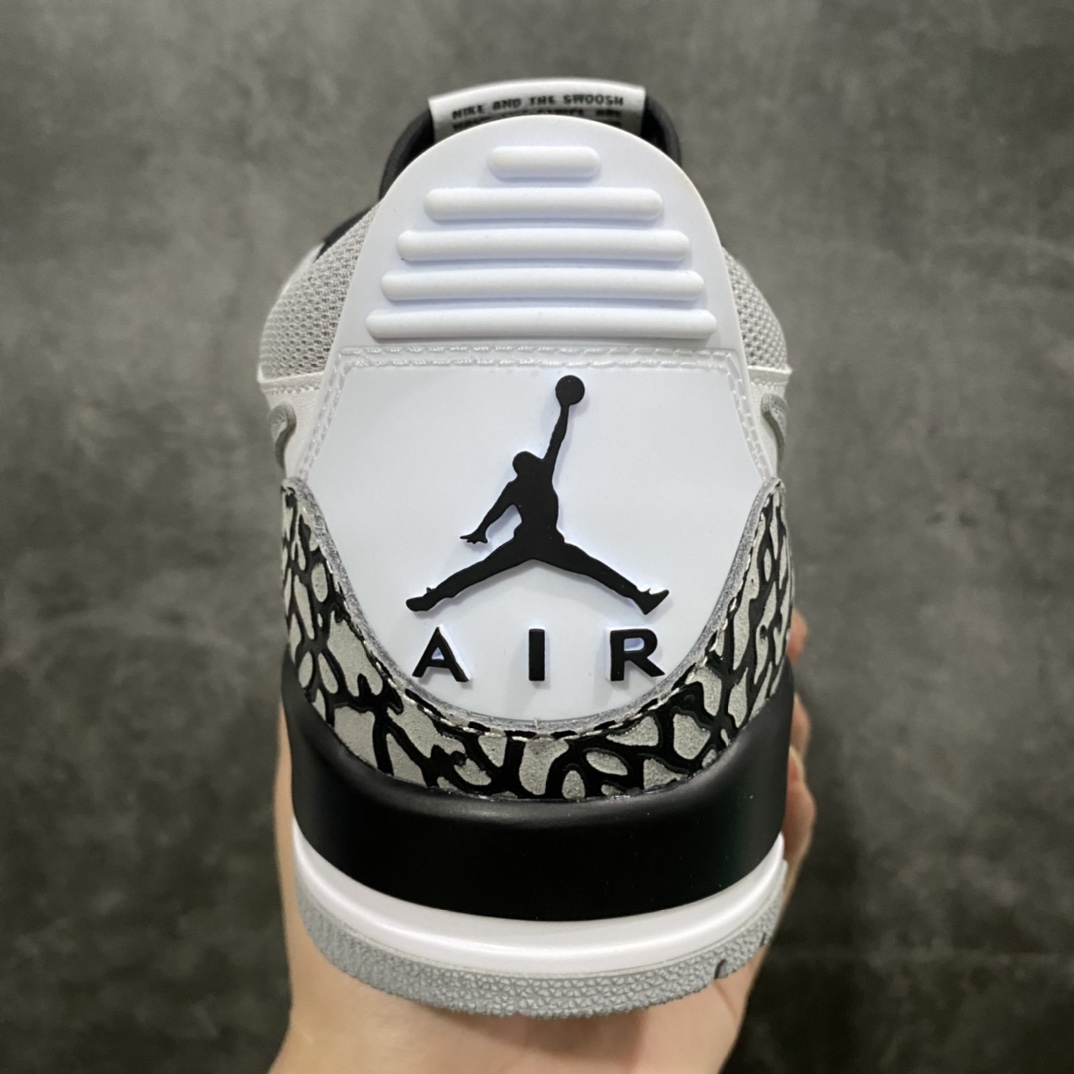 图片[4]-【小绿X版】Air Jordan Legacy AJ312 烟灰色 CD7069-105目前市场最好版本 优于之前各代号版本n最新原鞋开发 独家鞋底模具 目前市场最正确版型 后跟处饰有标志性爆裂纹覆盖层 正确官方原盒原配整洁度一流 鞋身采用了头层皮制作 平台电商直供首选 售后超低  尺码：36 36.5 37.5 38 38.39 40 40.5 41 42 42.5 43 44 44.5 45 46 47.5-莆田鞋批发中心