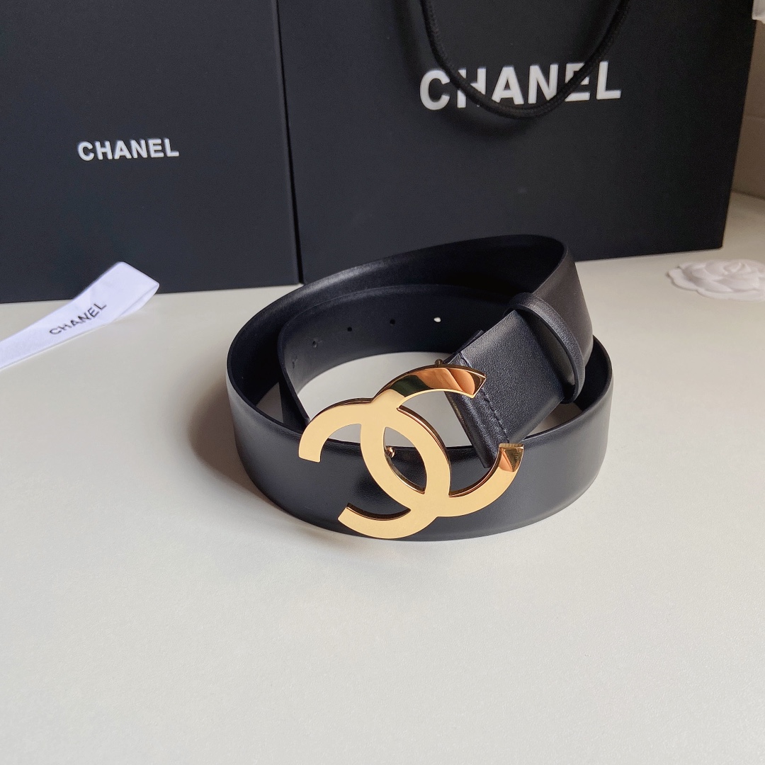小香4.0Cm双面小牛皮与精品贵金属