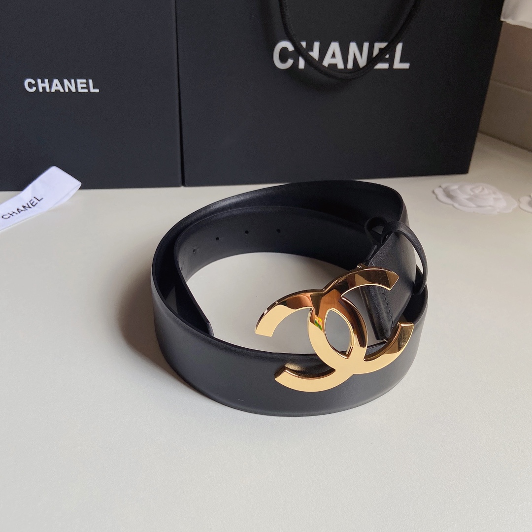 小香4.0Cm双面小牛皮与精品贵金属