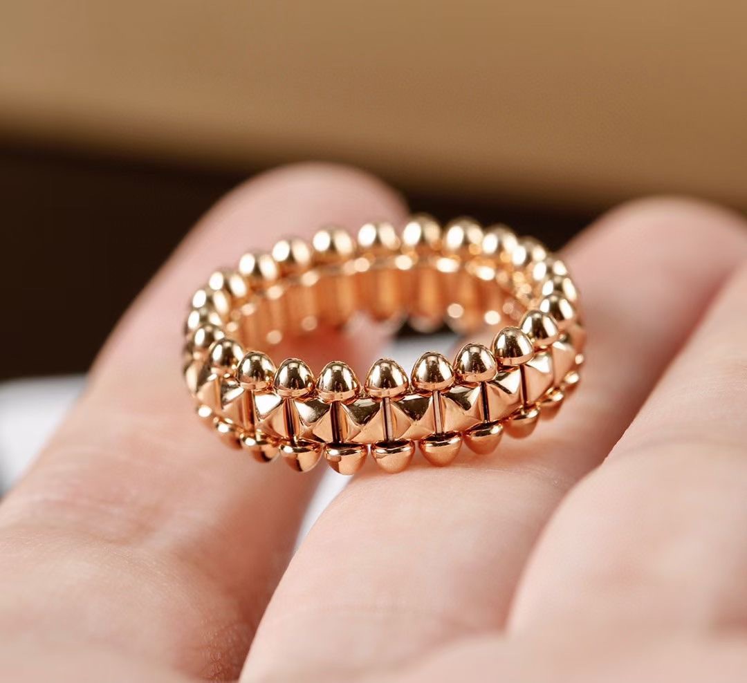 Cartier Cartier 卡地亚新款子弹头 铆钉戒指
