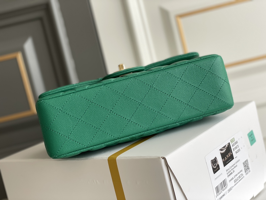 🌼白金版▪️正品级 包装如图𝐂𝐡𝐚𝐧𝐞𝐥 𝐂𝐅小号 全名Classic Fla0 尺寸：Small 23