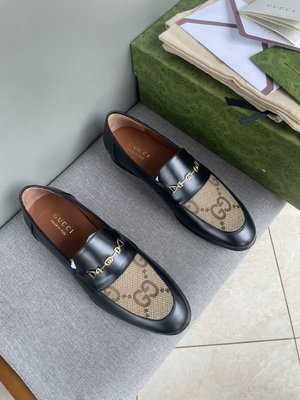 High Quality Designer Gucci Shoes Plain Toe Luxury Cheap Apricot Color Black Calfskin Cowhide Genuine Leather Fashion Casual