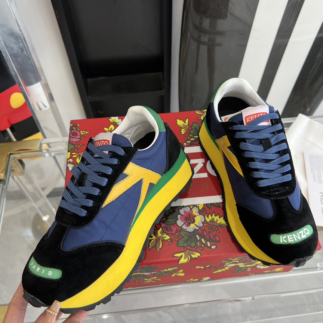 Kenzo Koda 3×3 Sports Shoes: Comfortable, Stylish, Unisex, Retro Colors, Wide Size Range - 图片 4