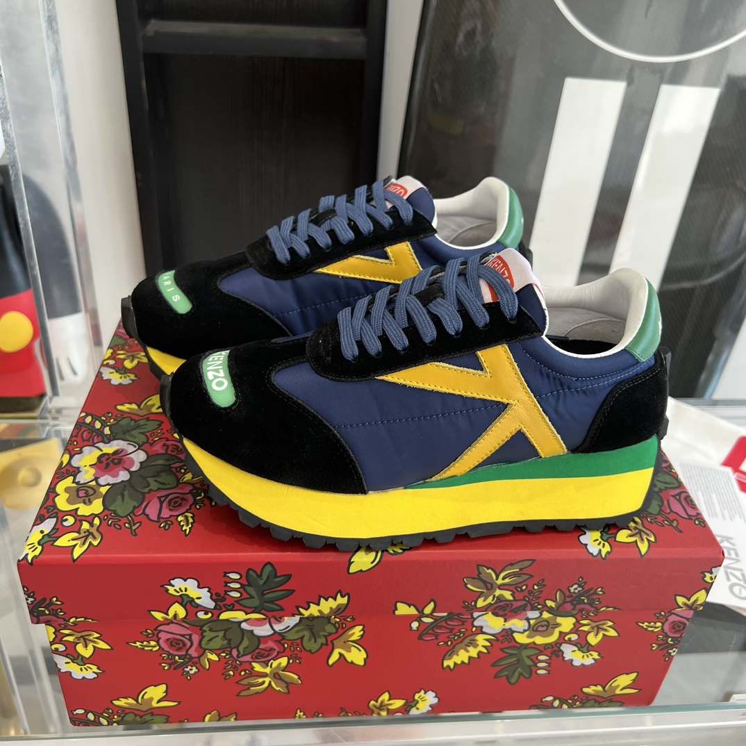 Kenzo Koda 3×3 Sports Shoes: Comfortable, Stylish, Unisex, Retro Colors, Wide Size Range - 图片 2