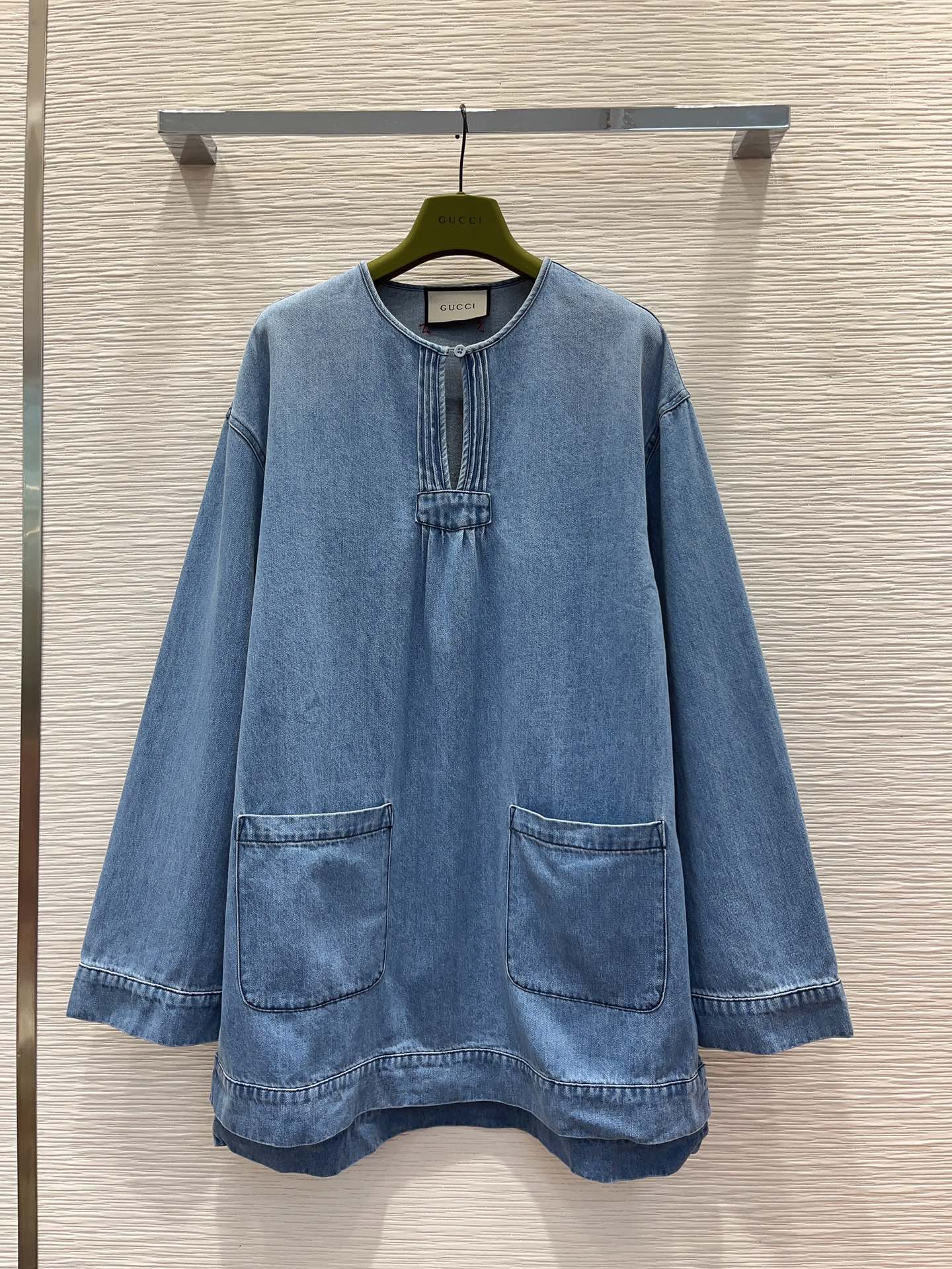 Gucci Odzież Koszule i bluzki Bawełna Denim Vintage Casual