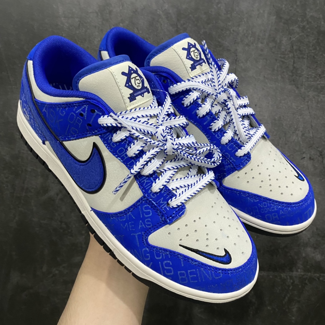 【Top纯原】NK SB Dunk Low \”Jackie Robinson\”罗宾逊 75周年 纯原生产线出品n#独家原版原盒开模打造n#原厂织唛标 一致匹配原版n#原楦原纸板开发 匹配原版98%以上n#后跟垫棉独家呈现 后跟反口里弧度正确n#全新后跟电绣 电绣针数与正品一致n#原厂皮料 质感无敌 货号：DV2122-400nSIZE：36 36.5 37.5 38 38.5 39 40 40.5 41 42 42.5 43 44 44.5 45 46 47.5-莆田鞋批发中心