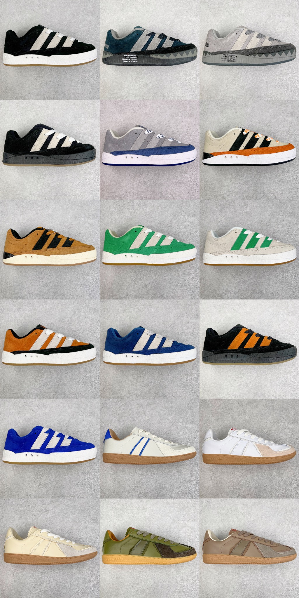 Adidas original puro‼️ AD zapatillas pan y zapatillas de entrenamiento alemán, stock completo de 10,000 pares…