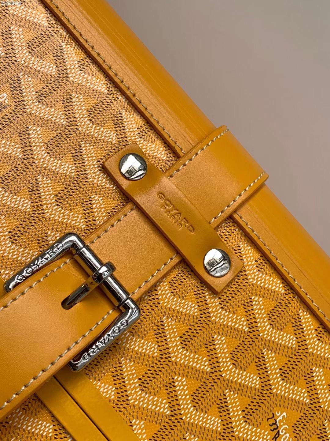 Goyard Hard Case Spinner Yellow Standard travel