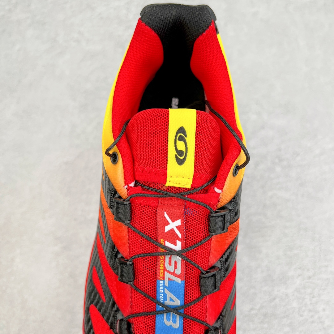 图片[5]-＃GX/绿X Salomon XT-4 OG Advanced 萨洛蒙系列低帮城市越野机能透气休闲运动鞋 鞋舌处附有迷你网眼袋收纳鞋绳以及下方的多色 Logo 标签 接着搭载奶油色 ACS 技术中底以及金色 TPU 塑料部件提升鞋款耐用性 中底与鞋面之间饰有海蓝色条状细节有效增添鞋款层次 最后应用黑色 Contragrip Chevron 外底完成鞋款设计 这次配色颇为高调 两款配色均以绚丽的渐变设计呈现 一款以粉紫渐变主打 另一款以黄绿渐变呈现 视觉效果相当吸睛 鞋面的使用玻璃纤维覆盖物加固 并通过细绳扣系带系统进行锁定 Salomon 的品牌logo 出现在脚后跟和前掌部位 中底虽然偏薄 但非常耐用 与模压塑料ACS 框架以及致密AC2 Muscle 鞋底单元结合 能够提供出色的支撑力和缓冲性 尺码：36 36.5 37.5 38 38.5 39 40 40.5 41 42 42.5 43 44 44.5 45-选品中心