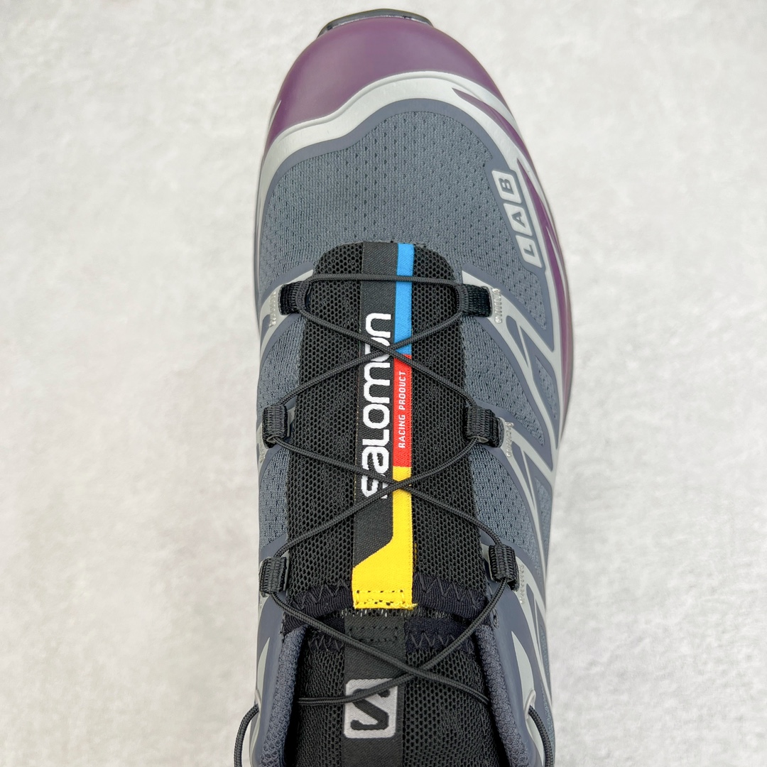 图片[4]-＃绿X/GX 纯原福利 Salomon XT-6 萨洛蒙复古潮流户外机能登山跑鞋 纯原外贸平台特供订单 耗时半年巨作 全套原纸板楦头开发 原厂特供网布配套加持 确保原汁原味 完美呈现版型 原档数据独家私模五层组合大底 男女鞋同步官方开发至46.5 原装Ortholite轻量化鞋垫 中底布带钢印编号 原厂TPU锁扣 进口港宝加持 后跟自然饱满 还原公司包裹性 鞋面以“锯齿”状的包裹系统呈现 在基色底之下加入了各种色点缀 将公司的最新技术和时尚前卫的造型融入耐用的长跑款式中 鞋面由 TPU 薄膜制成 并焊接在高耐磨网眼上 使其既时尚又坚固 由 ACS底盘支撑 可增强稳定性和支撑力 以及由橡胶凸耳 Contragrip外底覆盖的 EVA 缓冲中底 旨在应对崎岖的地形 鞋舌上的彩色Salomon 标签、Quicklace 系统以及鞋头、鞋舌和鞋跟上的附加品牌使细节更加完美 让穿着者可以轻松驾驭户外与通勤下的任何运动生活场景 无缝鞋身户外随意纵横 颜值与脚感兼备 出街通勤 绝对非常吸睛 你值得拥有 尺码：36 36.5 37.5 38 38.5 39 40 40.5 41 42 42.5 43 44 44.5 45 46 46.5 注意：偏小1码-选品中心