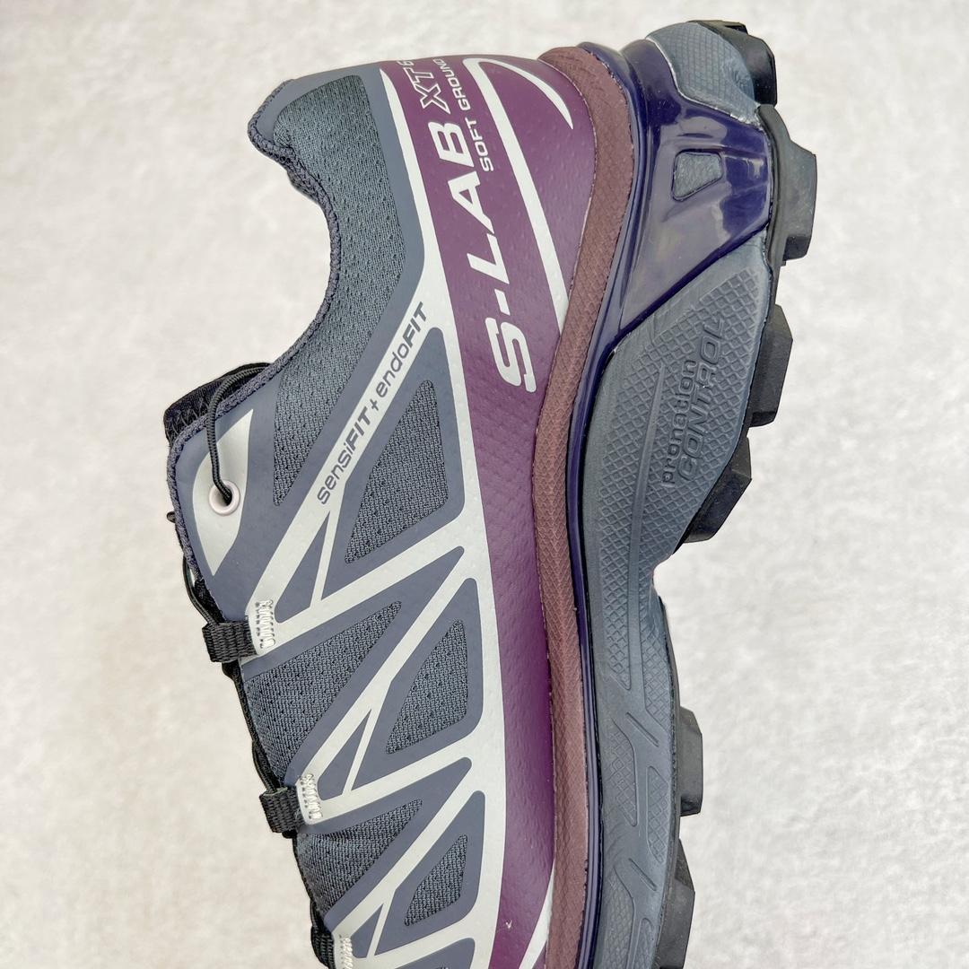 图片[7]-＃绿X/GX 纯原福利 Salomon XT-6 萨洛蒙复古潮流户外机能登山跑鞋 纯原外贸平台特供订单 耗时半年巨作 全套原纸板楦头开发 原厂特供网布配套加持 确保原汁原味 完美呈现版型 原档数据独家私模五层组合大底 男女鞋同步官方开发至46.5 原装Ortholite轻量化鞋垫 中底布带钢印编号 原厂TPU锁扣 进口港宝加持 后跟自然饱满 还原公司包裹性 鞋面以“锯齿”状的包裹系统呈现 在基色底之下加入了各种色点缀 将公司的最新技术和时尚前卫的造型融入耐用的长跑款式中 鞋面由 TPU 薄膜制成 并焊接在高耐磨网眼上 使其既时尚又坚固 由 ACS底盘支撑 可增强稳定性和支撑力 以及由橡胶凸耳 Contragrip外底覆盖的 EVA 缓冲中底 旨在应对崎岖的地形 鞋舌上的彩色Salomon 标签、Quicklace 系统以及鞋头、鞋舌和鞋跟上的附加品牌使细节更加完美 让穿着者可以轻松驾驭户外与通勤下的任何运动生活场景 无缝鞋身户外随意纵横 颜值与脚感兼备 出街通勤 绝对非常吸睛 你值得拥有 尺码：36 36.5 37.5 38 38.5 39 40 40.5 41 42 42.5 43 44 44.5 45 46 46.5 注意：偏小1码-选品中心