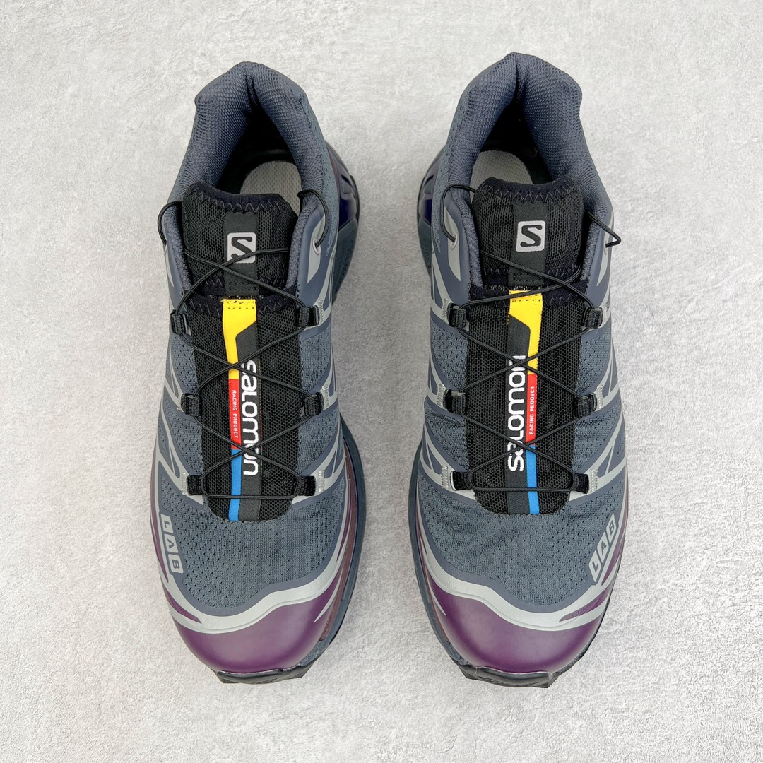 图片[2]-＃绿X/GX 纯原福利 Salomon XT-6 萨洛蒙复古潮流户外机能登山跑鞋 纯原外贸平台特供订单 耗时半年巨作 全套原纸板楦头开发 原厂特供网布配套加持 确保原汁原味 完美呈现版型 原档数据独家私模五层组合大底 男女鞋同步官方开发至46.5 原装Ortholite轻量化鞋垫 中底布带钢印编号 原厂TPU锁扣 进口港宝加持 后跟自然饱满 还原公司包裹性 鞋面以“锯齿”状的包裹系统呈现 在基色底之下加入了各种色点缀 将公司的最新技术和时尚前卫的造型融入耐用的长跑款式中 鞋面由 TPU 薄膜制成 并焊接在高耐磨网眼上 使其既时尚又坚固 由 ACS底盘支撑 可增强稳定性和支撑力 以及由橡胶凸耳 Contragrip外底覆盖的 EVA 缓冲中底 旨在应对崎岖的地形 鞋舌上的彩色Salomon 标签、Quicklace 系统以及鞋头、鞋舌和鞋跟上的附加品牌使细节更加完美 让穿着者可以轻松驾驭户外与通勤下的任何运动生活场景 无缝鞋身户外随意纵横 颜值与脚感兼备 出街通勤 绝对非常吸睛 你值得拥有 尺码：36 36.5 37.5 38 38.5 39 40 40.5 41 42 42.5 43 44 44.5 45 46 46.5 注意：偏小1码-选品中心
