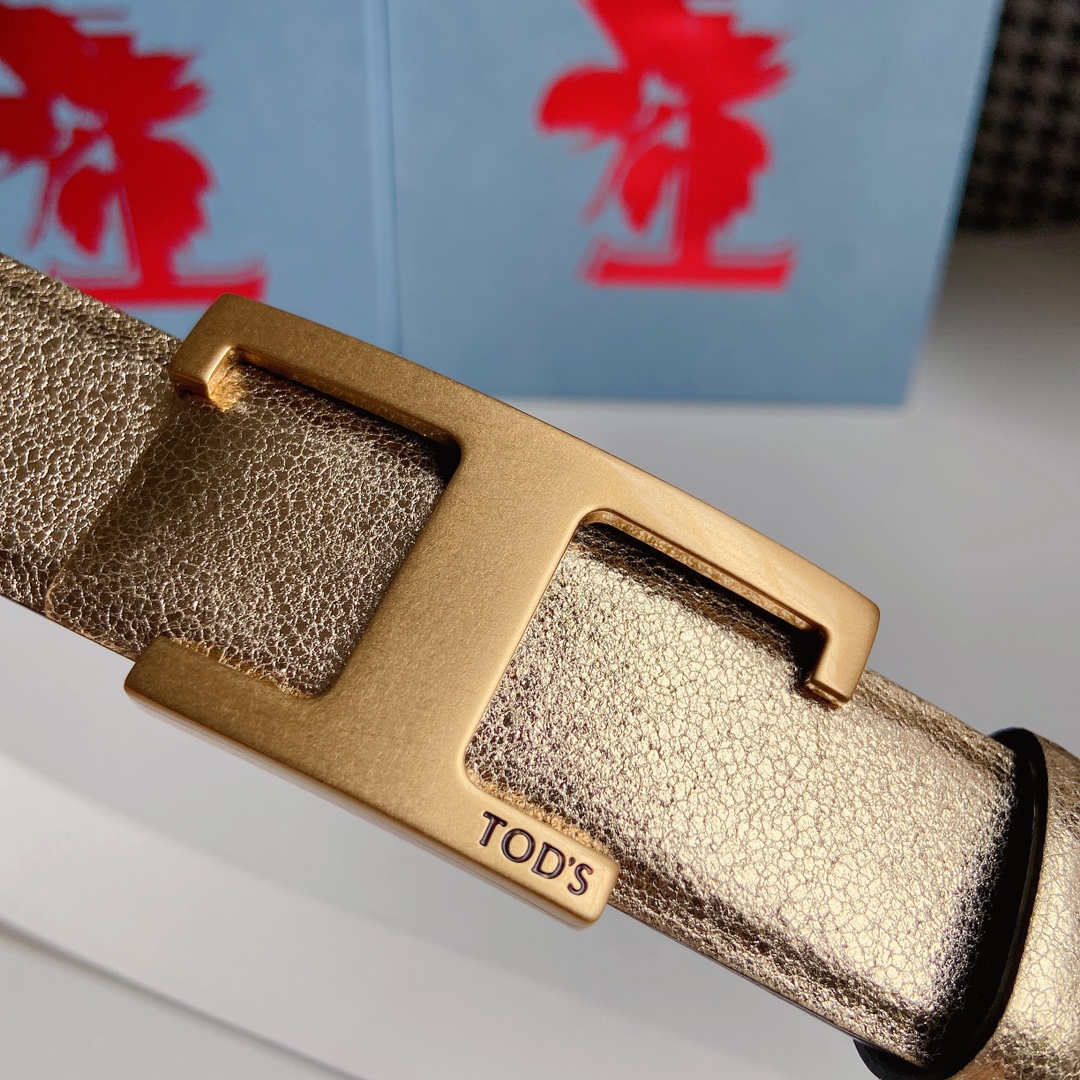 TODS官网新款精品纯铜五金搭配双面