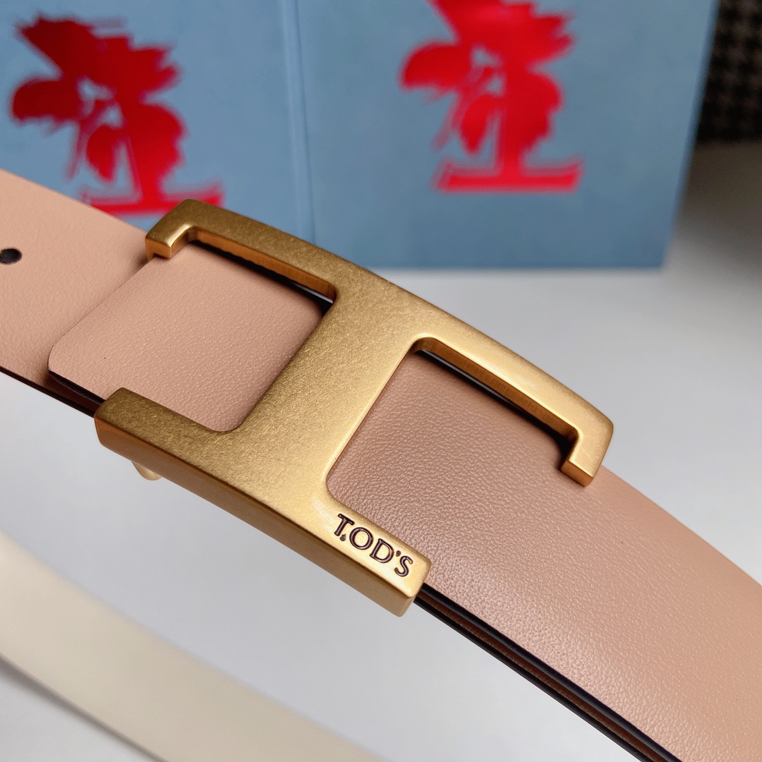 TODS官网新款精品纯铜五金搭配双面