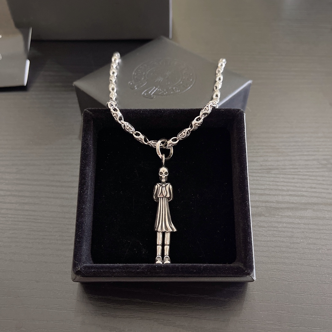 NO:575706,Popular items in Chrome Hearts counter, factory direct selling price, original one to one reproduction, men and women models, Chrome hearts necklace, fine jewelry, chrome hearts, necklace19860909克罗心专柜爆款 厂家直销价 原版一比一复刻 男女款 克罗心项链,饰品精品,chrome hearts,necklace,Jewelry