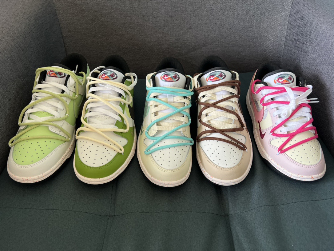 新配色出货 纯原版本DUNK 三勾 绑带 Nike SB Dunk Low 解构抽绳鞋带 纯原大厂出品 极力推荐 原装头层材料 独家版型蒸餾加工 帶來的是更好的视觉和脚感体验 大厂纯原品质出货 清洁度 电绣工艺 皮料切割干净无任何毛边 细…
