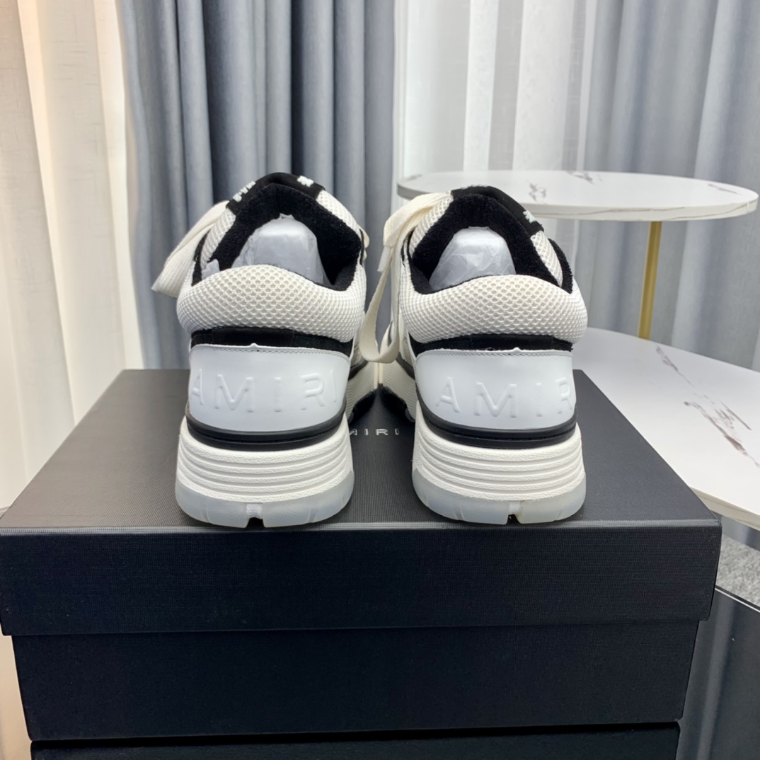 Versión superior Amiri Emile 2023 Primavera y Verano Nuevo MA-1 Zapatos de pan Modelo de pareja Zapa