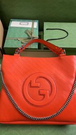 Gucci Blondie Tote Bags Buy Online
 Orange