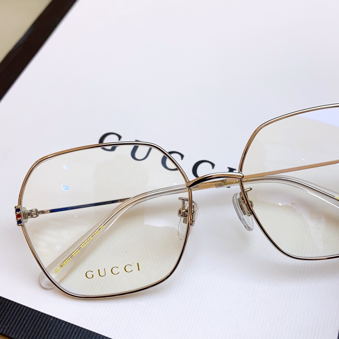 GUCC*古*驰新品复古金丝简约墨镜MODEL:GG1285SASIZE60-17-140