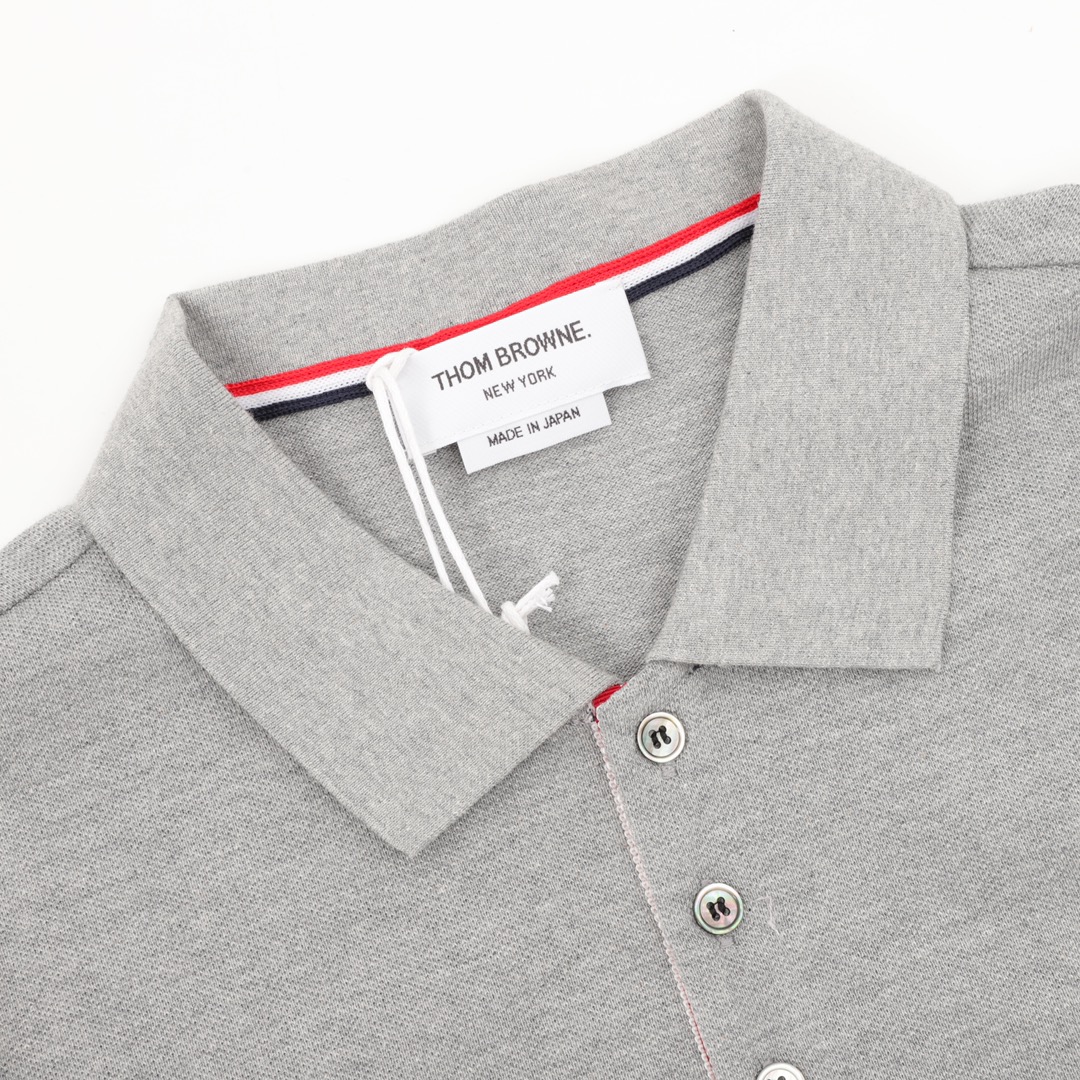 200 Thom Browne/汤姆布朗 经典四杠Polo短袖