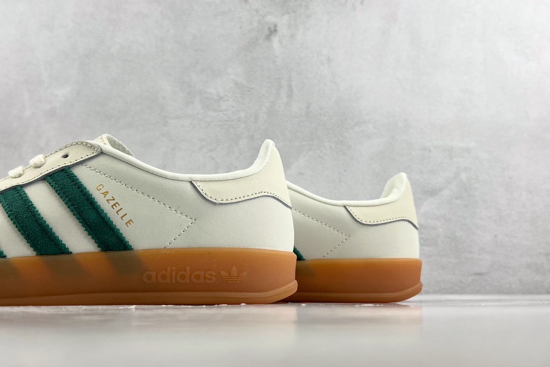 R版adidasoriginalsGazelleIndoor白绿货号:ID2567尺码35.53636.