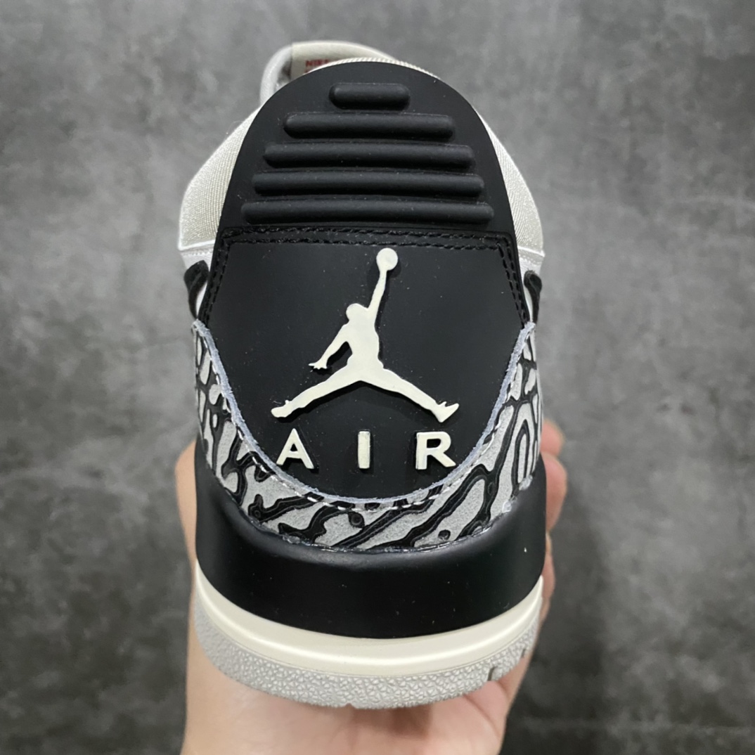 图片[4]-【小绿X版】Air Jordan Legacy AJ312 白灰CD7069-101n目前市场最好版本 优于之前各代号版本n最新原鞋开发 独家鞋底模具 目前市场最正确版型 后跟处饰有标志性爆裂纹覆盖层 正确官方原盒原配整洁度一流 鞋身采用了头层皮制作 平台电商直供首选 售后超低  尺码：36 36.5 37.5 38 38.39 40 40.5 41 42 42.5 43 44 44.5 45 46 47.5-莆田鞋批发中心