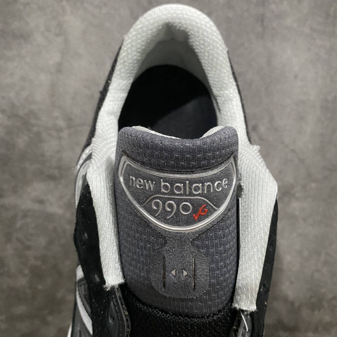 图片[8]-【总裁版】新百伦New Balance Made in USA M990V6nNB990v6六代系列美产血统经典复古百搭老爹风休闲运动跑步鞋 黑灰色 M990BK6nn男女鞋半码制 耗时3个月开发n原装档案原数据纸版楦型n采用台产进口丝光无色差校准(正确色卡!!)n猪巴革拼接原装透气网眼织物鞋面材质n正确开发4层组合底模精密开发n中底三种材料构成,分别是:REVlite悦轻中底、TPU发泡材料以及N2氮气注入  尺码：36 37 37.5 38 38.5 39.5 40 40.5 41.5 42 42.5 43 44 44.5 45 46.5-莆田鞋批发中心