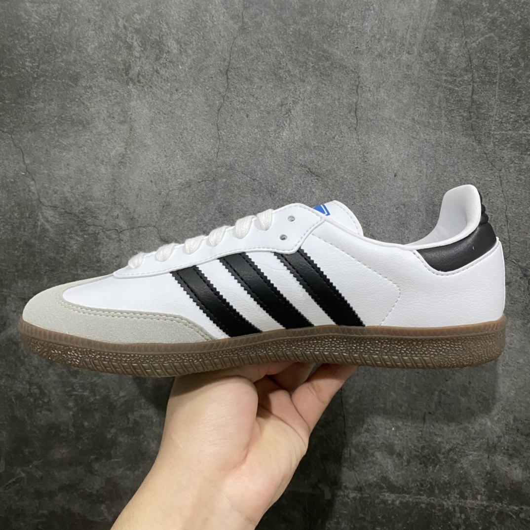 图片[2]-【XP纯原】Adidas Original Samba OG 复古经典轻便板鞋 H01877市场最高版本 正确烫金高频细节 原装纳米超迁皮料 独家私模橡胶大底 原盒原配 无色差大底及鞋头卡色，后跟港宝定型 效果无敌 清洁度完美nSIZE：36 36.5 37.5 38 38.5 39 40 40.5 41 42 42.5 43 44 44.5 45-莆田鞋批发中心