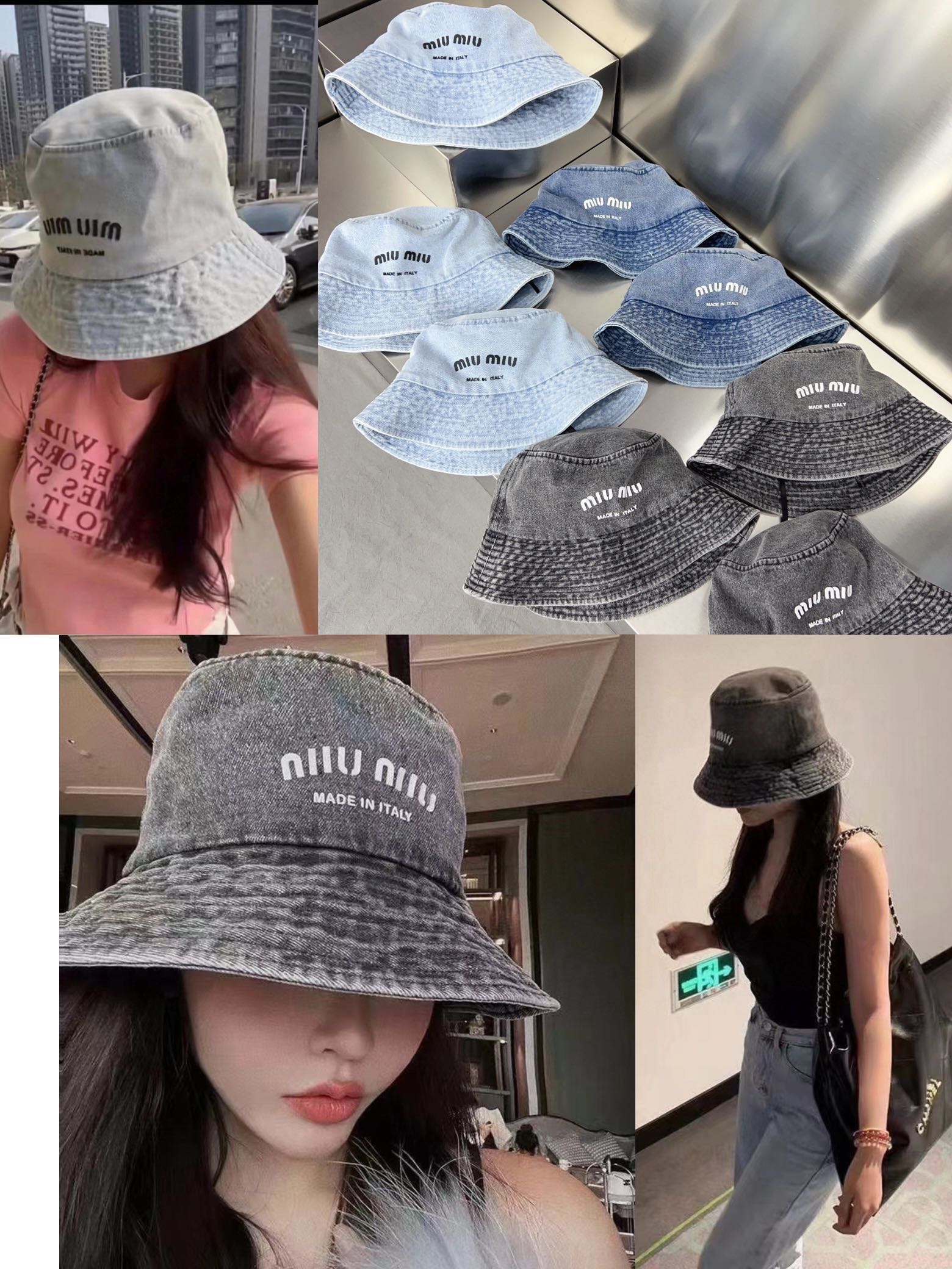 미우미우 모자 81094 Miu Miu Cap