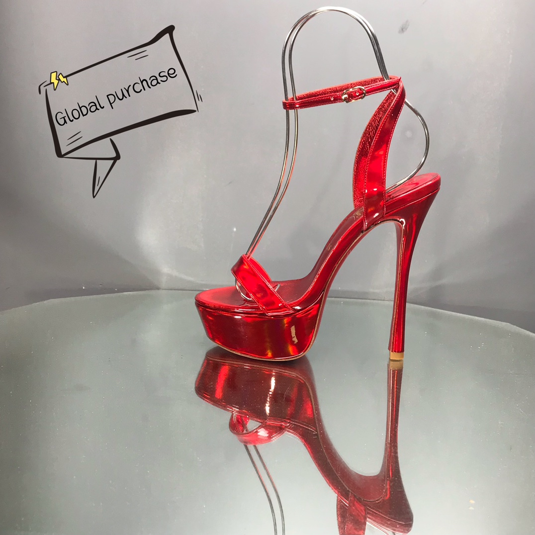 NO:336700,High-end custom spring and summer sandals classic series!  H15Cm, water table: 4Cm, size 35-41. Customized leather large bottom.-001, red fantasy color metal red metal sheepskin. Official website synchronization. Standard European code Pre-sale model Reference:-001 Color:red/red Material:sheep leather Lining:goat leather Heel height:15Cm Platforms:4Cm Sole:leather sole Size:EU 35-41 (US 4-11):,,christian louboutin,tom ford,sandals,sheepskin,Leather soles19860909高端订制 春夏凉鞋精典款系列！ H15Cm,水台:4Cm、尺码35-41码.真皮大底订制款.-001,红幻彩金属红金属羊皮.官网同步. 标准欧码 预售款 Reference:-001 Color:red/red Material:sheep leather Lining:goat leather Heel heigh:15Cm Platforms:4Cm Sole:leather sole Size:EU 35－41（US 4一11) :,,christian louboutin,tom ford,sandals,sheepskin,Leather soles,Women's Shoes