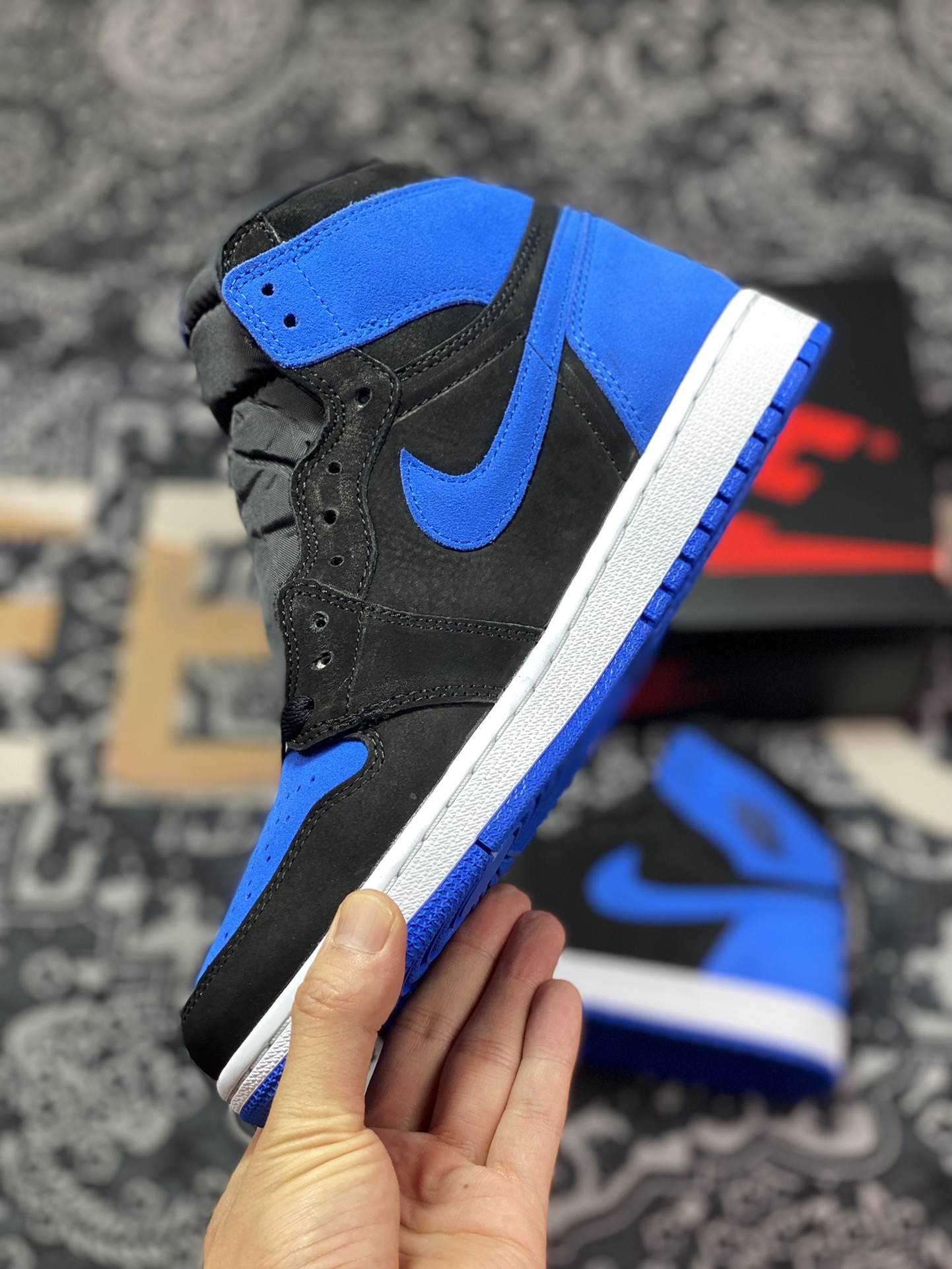 Air Jordan 1 High OG ”Royal Suede” from Dongguan Dachang DZ5485-042