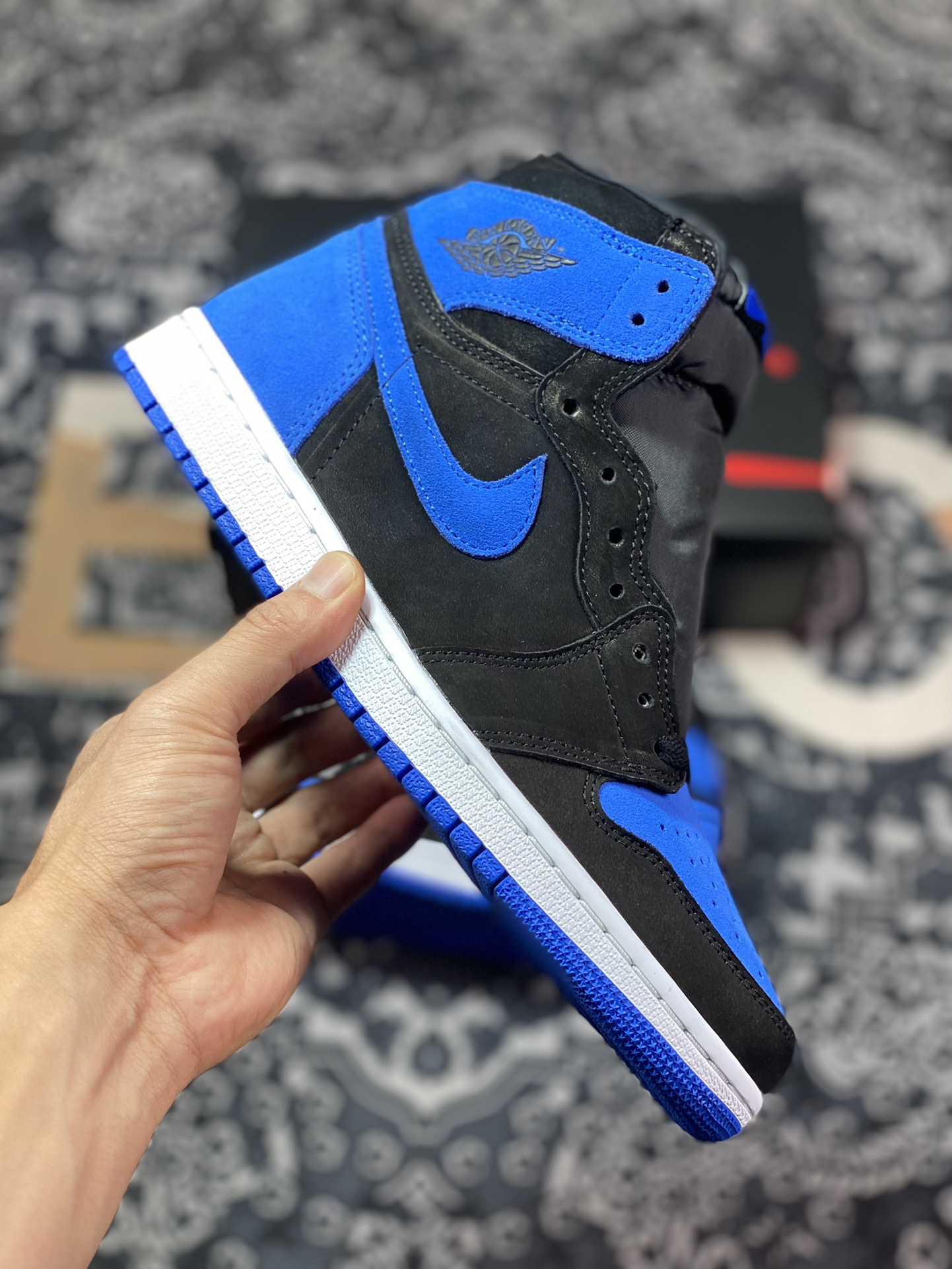 Air Jordan 1 High OG ”Royal Suede” from Dongguan Dachang DZ5485-042