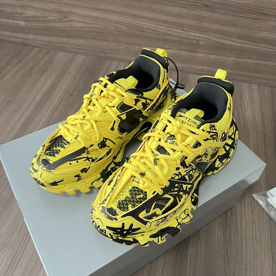 Hermès 巴黎世家3 0 涂鸦三代户外概念鞋 Balenciaga Sneaker Tess s