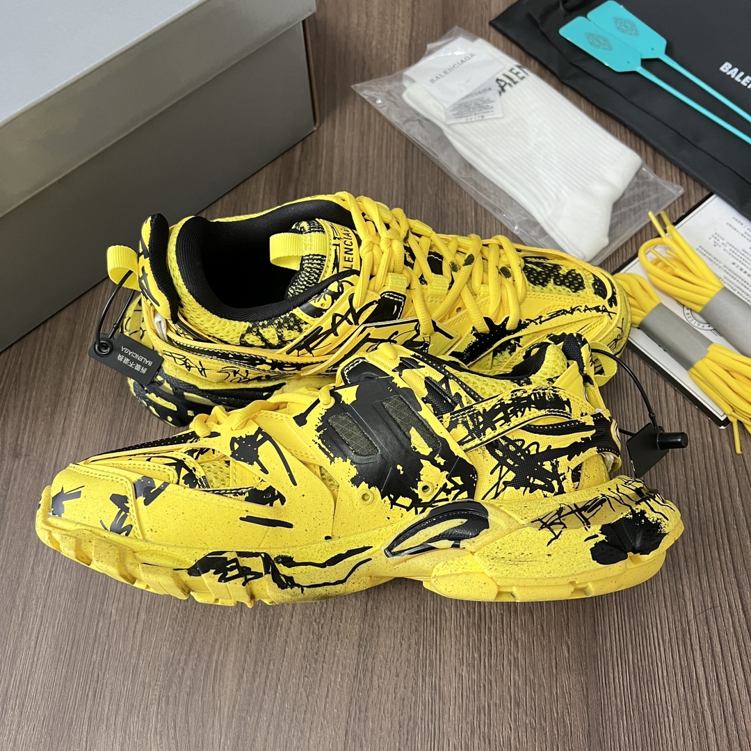 Hermès 巴黎世家3 0 涂鸦三代户外概念鞋 Balenciaga Sneaker Tess s