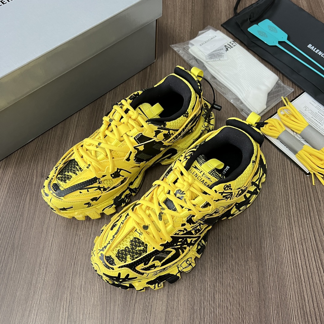 Hermès 巴黎世家3 0 涂鸦三代户外概念鞋 Balenciaga Sneaker Tess s