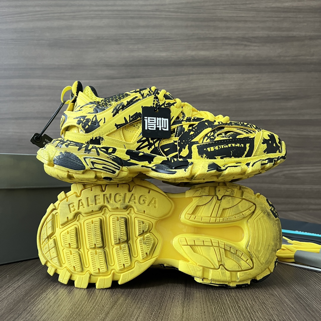 Hermès 巴黎世家3 0 涂鸦三代户外概念鞋 Balenciaga Sneaker Tess s