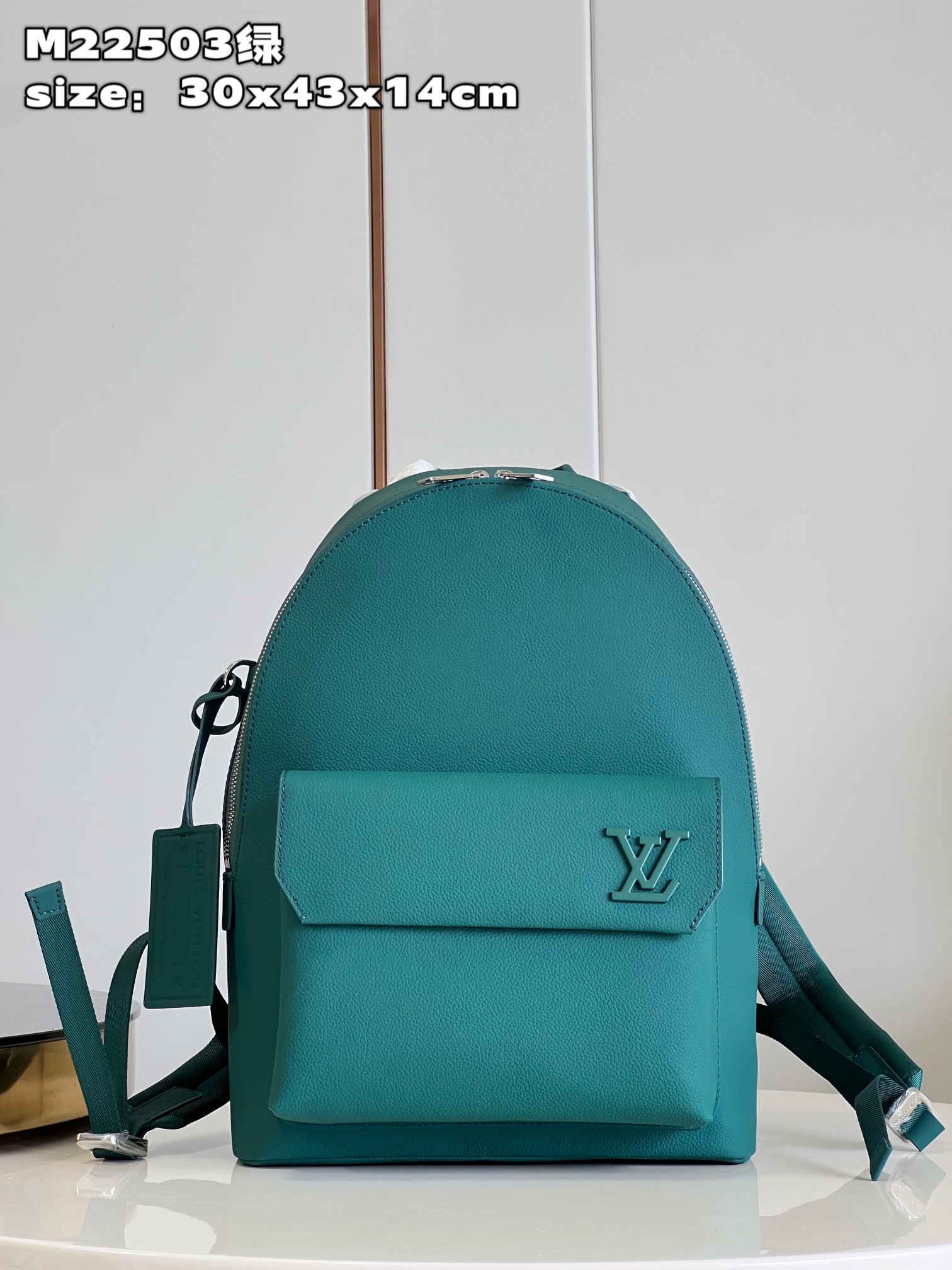 Louis Vuitton Bags Backpack Green Cowhide M22503