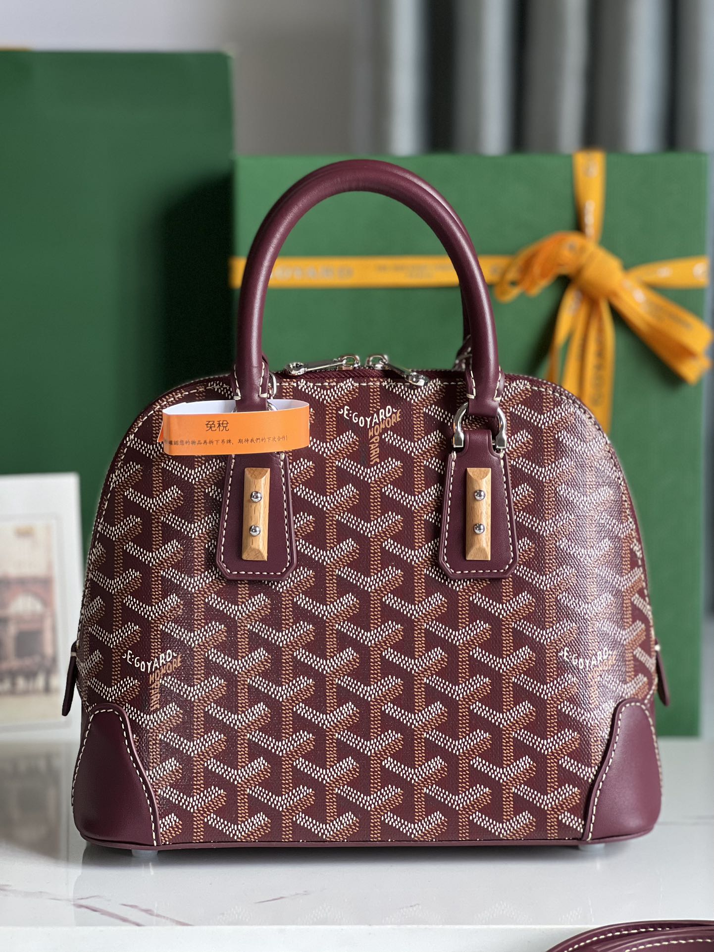 （戈雅）💕新品 Goyard Vendôme经典贝壳包™传承了品牌独一...