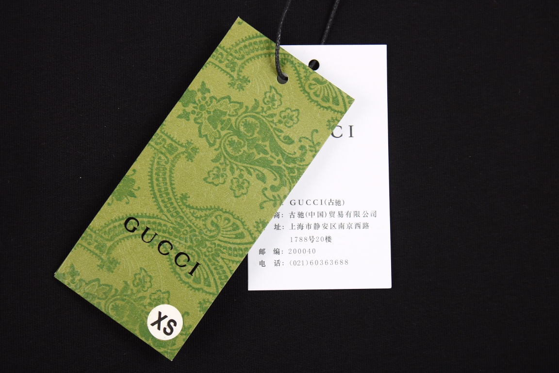 170 GUCCI/古驰 23SS 闪电字母 印花短袖 专柜同步高品质高版本