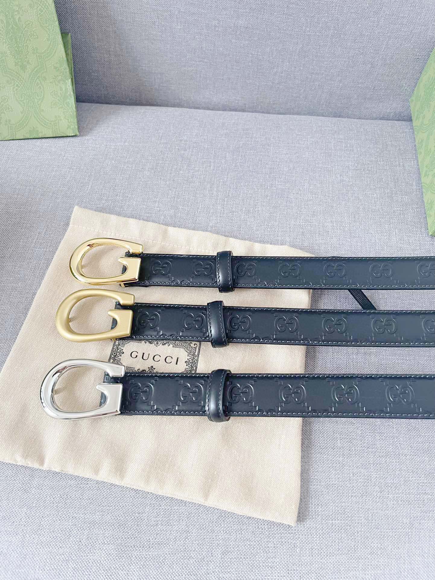 古驰原单进口头层牛皮压G面底搭上等头
