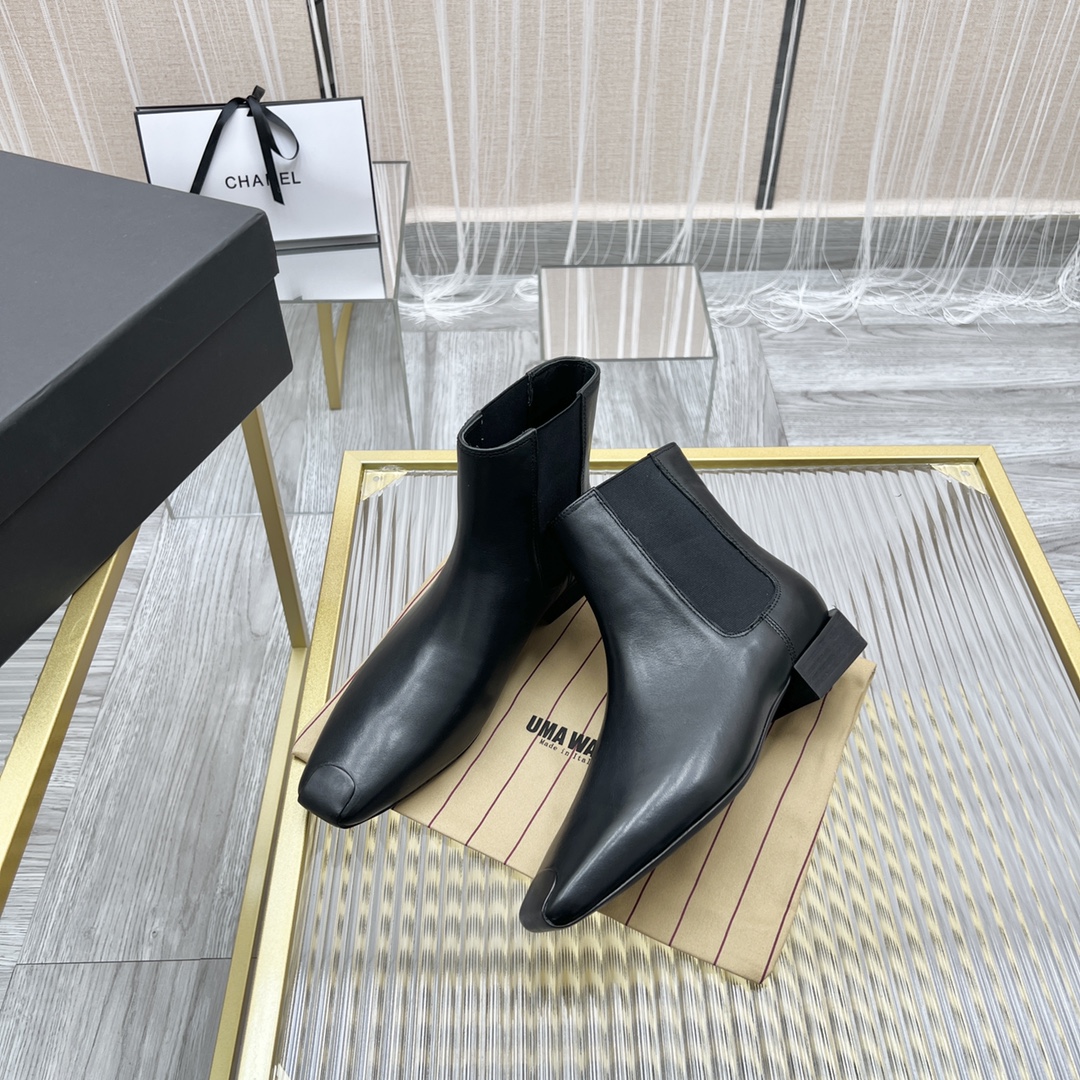 UMA WANG Ballet Boots: Classic, Comfortable, Strong, Italian Handmade, Size 35-39 - 图片 4