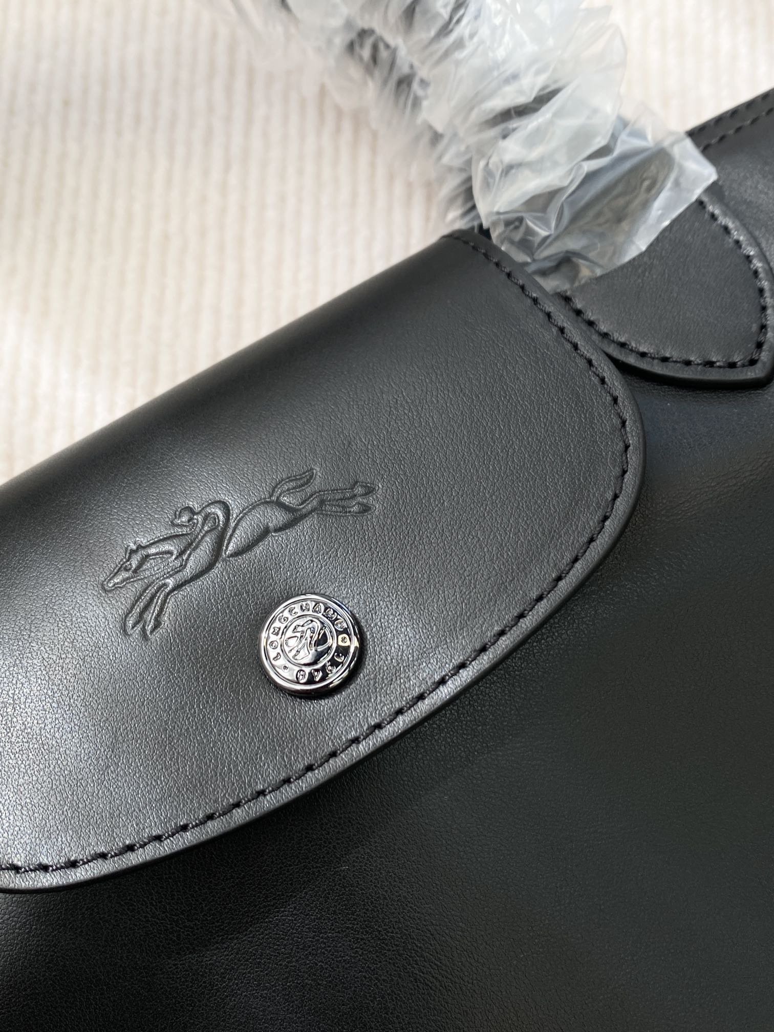 Longchamp Premium black detail